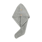 Hair Bear Microfiber Button-Up Hair Towel